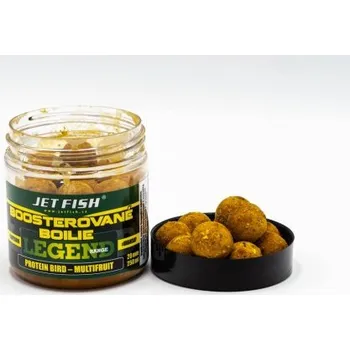 Boilies Jetfish Jet Fish Boosterované Boilie Legend Range - Protein Bird - Multifruit - 20 mm
