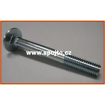 Šroub Vratový šroub M6 x 35 zn (vraťák)