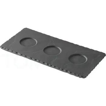 Kuchyňský nůž Revol Basalt tác se třemi prolisy (Ø 4 cm) 25 × 12 cm | REV-640698