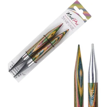 Nástroj na niť a příze KnitPro Symfonie kruhové výměnné 13Cm 12mm (KnitPro Normal IC Interchangeable Needles 12mm)