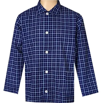 Pánské pyžamo Pánský Pyžamový Kabátek Plátěný FOLTÝN PPK18 Velikost: 4XL, Materiál: Plátno