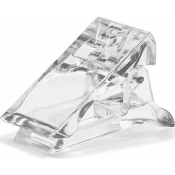 Přípravek na nehty ENII NAILS Klips na uchycení poly gel formy - 5ks
