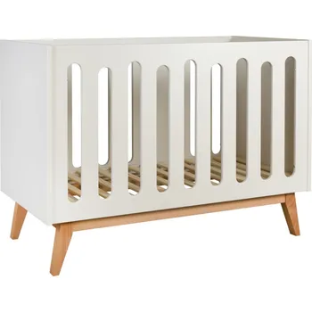 Dětská postýlka Béžová lakovaná dětská postýlka Quax Trendy 60 x 120 cm