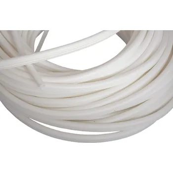 TEXIM Těsnění silikon do drážky pr.6mm BÍLÁ