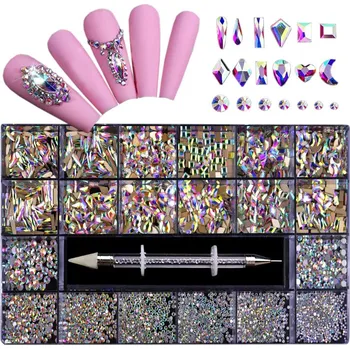 DENATO s.r.o. Luxusní sada broušené kamínky XXL Crystal AB