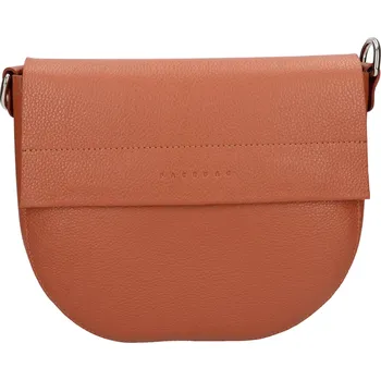 Ledvinka Dámská kožená crossbody kabelka Facebag Avela - hnědá