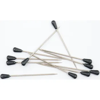 Špendlíky čalounické 1,4x62mm 100ks černé