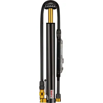 pumpička Pumpa - LEZYNE Micro Floor Drive Digital HVG - Black/Hi Gloss
