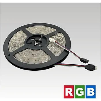 LED páska LED pásek 12V 60LED/m SMD3528 RGB 4.8W/m IP65