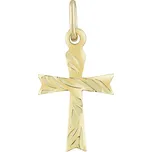 Zlatý přívěsek křížek Rafael SILVEGOB10020GY