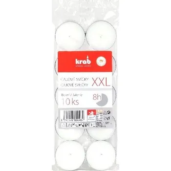 Svíčka Čajové svíčky ~8 hod. 10 ks v celofánu, Český Výrobek