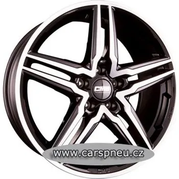 Alu kolo CMS C29 black poliert - 7,5x17, 5x112, ET47 (C29 757 47 62S DB)