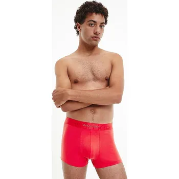 Boxerky Pánské boxerky Calvin Klein NB3290 L Červená