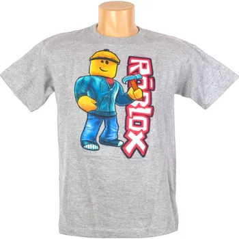 Chlapecké tričko Triko dětské Roblox šedé (roblox tričko sk)