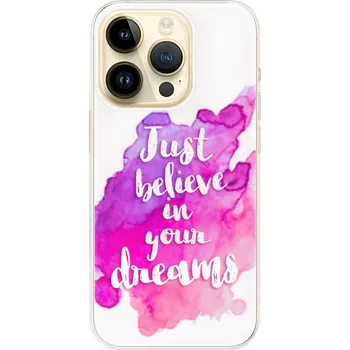 Pouzdro na mobilní telefon Odolné silikonové pouzdro iSaprio - Believe - iPhone 14 Pro