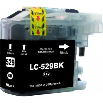 Alternativa LC529XL BK - inkoust černý pro Brother DCP-J100/105, MFC-J200, 2400 str.