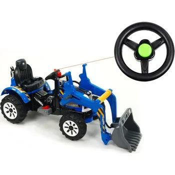 Dětské elektrovozidlo Náhradní volant pro traktor Kingdom s nakládací lžící