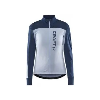 cyklistický dres CRAFT CORE Bike SubZ LS W světle modrá 1911429-909698 S; Modrá dres + DÁREK DLE VÝBĚRU!