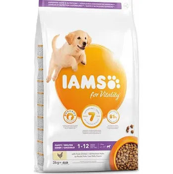 Pro psa IAMS for Vitality Dog Puppy Large Chicken 3kg