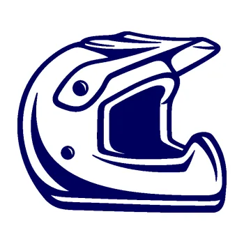 Samolepící dekorace SAMOLEPKA Motorkářská helma 002 pravá (23 - tmavě modrá) NA AUTO, NÁLEPKA, FÓLIE, POLEP, TUNING, VLASTNÍ TEXT, TISK, AUTOSAMOLEPKY.cz, POLEPY, OBRÁZEK, LOGO, SAMOLEPKY