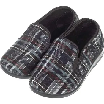 Pánská obuv Mjartan Pánské pantofle na doma K88 Černé 41