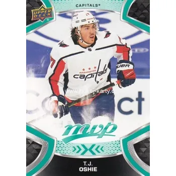 Sběratelská karetní hra řadová karta T.J. OSHIE 21-22 MVP číslo 178