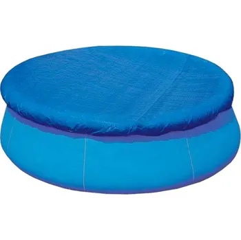 Krycí plachta Zakrývací plachta na bazén 6,5m PROFI modrá (pevná profesionální bazénová plachta modrá 150 g / m2)