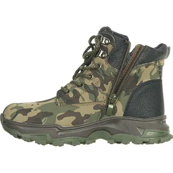 Dívčí obuv Dětské maskáčové boty Camo X268B (Dětská zimní obuv Zateplená)