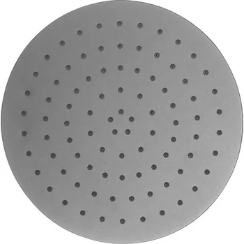 Sprchová hlavice BESCO Hlavová sprcha SLIM UNI R - kulatá Barva - Grafit, Rozměr hlavové sprchy - Ø 300 mm BADPUOGR