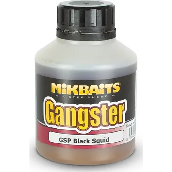 Návnadové aroma Mikbaits Gangster Booster - GSP Black Squid - 250ml