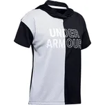 dětské tričko UNDER ARMOUR - WHITE/BLACK - 140 9-10 let (Under Armour Tech Graphic)
