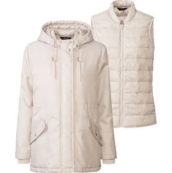 esmara® Dámská bunda 3 v 1 do každého počasí (S(36/38), béžová)