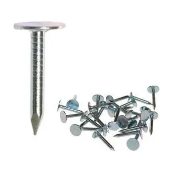 Hřebík Hřebíky do krytiny 2,5 x 25 mm Zn (Hřebík lepenkový s velkou hlavou)