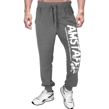 Tepláky Amstaff šedé 188NA (Pánské tepláky Amstaff)