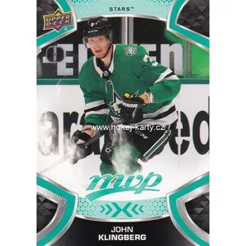 Sběratelská karetní hra řadová karta JOHN KLINGBERG 21-22 MVP číslo 46