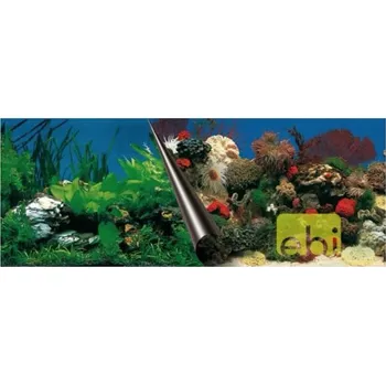 Dekorace do akvária Akvarijní pozadí DUVO+ oboustranné Stone/Coral 60x30cm