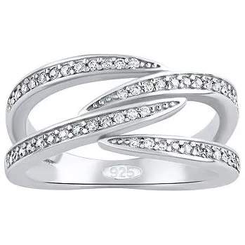 Prsten Stříbrný prsten Banea s Brilliance Zirconia velikost obvod 51 mm JJJ1215R-obvod 51 mm