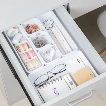 Úložný box Sada organizérů do šuplíku 8ks - 2 barvy