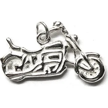 Přívěsek Stříbrný přívěsek motorka - DN54 (Stříbrný přívěsek motorka)