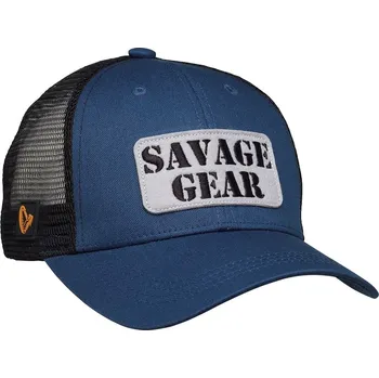 Kšiltovka Savage Gear Kšiltovka Logo Badge Cap One Size Teal Blue