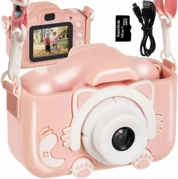 Hračka pro nejmenší iMex Toys Dětský digitální fotoaparát 32 GB růžový MX4411