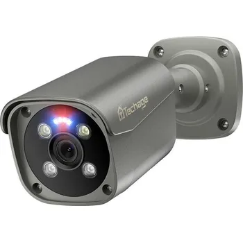 Bezpečnostní kamera 8MP IP PoE pevná kamera, šedá, XM