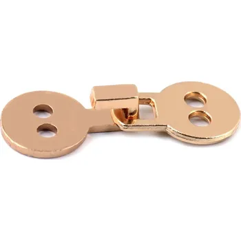 Pro Háčkování Kovové zapínání - zlaté