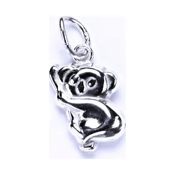 Přívěsek Stříbrný přívěsek medvídek koala - P768 (Stříbrný přívěsek medvídek koala)