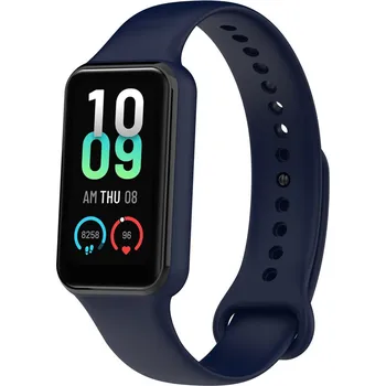 eses Silikonový řemínek pro Amazfit Band 7 - Tmavě modrý