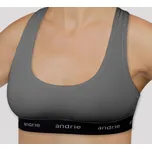 Andrie PS 2893 šedá dámská podprsenka Barva: šedá, Velikost: L