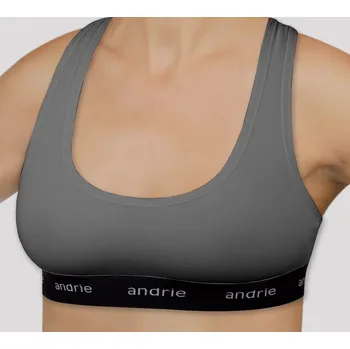 Podprsenka Andrie PS 2893 šedá dámská podprsenka Barva: šedá, Velikost: L