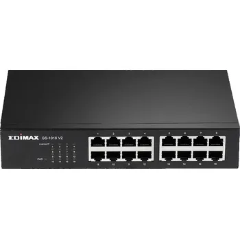 Switch EDIMAX GS-1016 V2 síťový switch, 16 portů, 10 / 100 / 1000 MBit/s