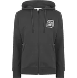pánská mikina JACK & JONES - DK GREY - M (Jack and Jones Logo Full Zip Hoodie)