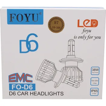 Autožárovka Foyu H7 LED D6 12/24V 38W